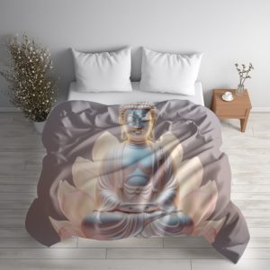 Buddha Sherpa Fleece Blanket