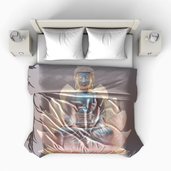 Buddha Sherpa Fleece Blanket