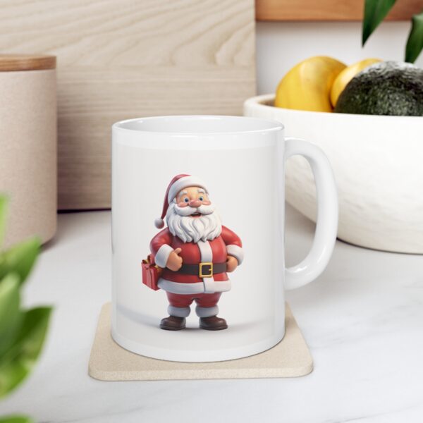 Mugs Magical Christmas - 11oz Santa Claus 3 Ceramic Mug Popular Best Selling Mugs Best Selling Item Gifts Under 10 Trending Etsy Gift Idea Best Selling Christmas Item