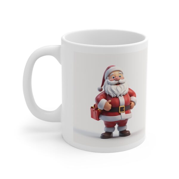 Mugs Magical Christmas - 11oz Santa Claus 3 Ceramic Mug Popular Best Selling Mugs Best Selling Item Gifts Under 10 Trending Etsy Gift Idea Best Selling Christmas Item - Image 3