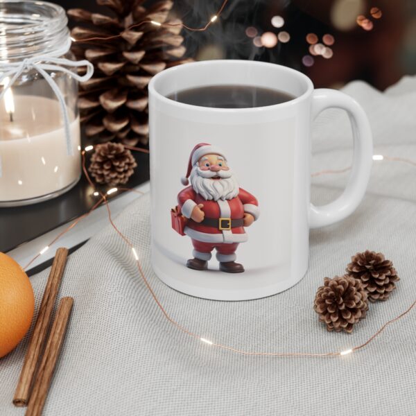 Mugs Magical Christmas - 11oz Santa Claus 3 Ceramic Mug Popular Best Selling Mugs Best Selling Item Gifts Under 10 Trending Etsy Gift Idea Best Selling Christmas Item - Image 5