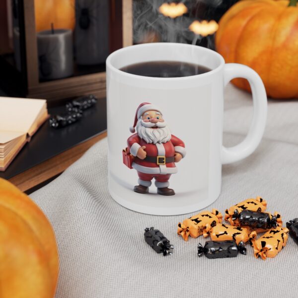 Mugs Magical Christmas - 11oz Santa Claus 3 Ceramic Mug Popular Best Selling Mugs Best Selling Item Gifts Under 10 Trending Etsy Gift Idea Best Selling Christmas Item - Image 7