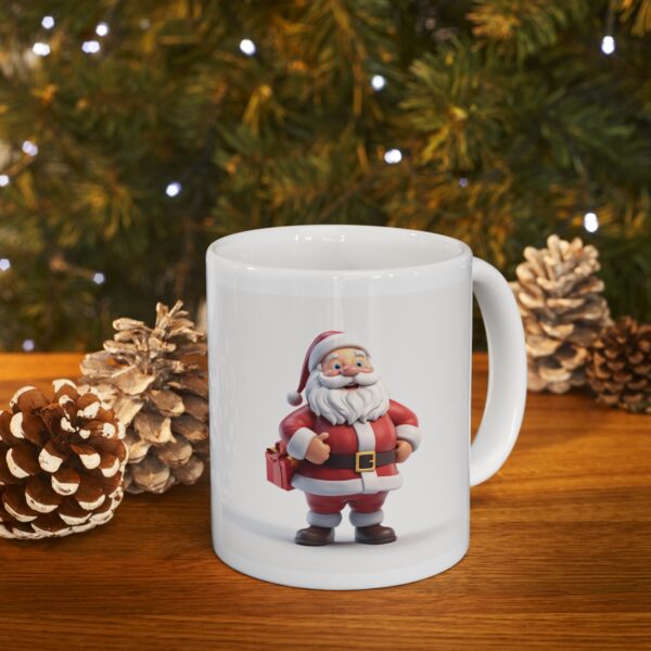 Mugs Magical Christmas - 11oz Santa Claus 3 Ceramic Mug Popular Best Selling Mugs Best Selling Item Gifts Under 10 Trending Etsy Gift Idea Best Selling Christmas Item - Image 9