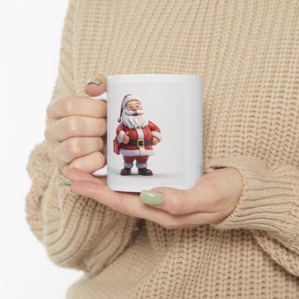 Mugs Magical Christmas - 11oz Santa Claus 3 Ceramic Mug Popular Best Selling Mugs Best Selling Item Gifts Under 10 Trending Etsy Gift Idea Best Selling Christmas Item - Image 10