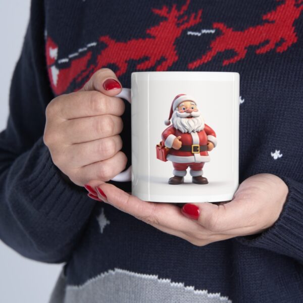 Mugs Magical Christmas - 11oz Santa Claus 3 Ceramic Mug Popular Best Selling Mugs Best Selling Item Gifts Under 10 Trending Etsy Gift Idea Best Selling Christmas Item - Image 11