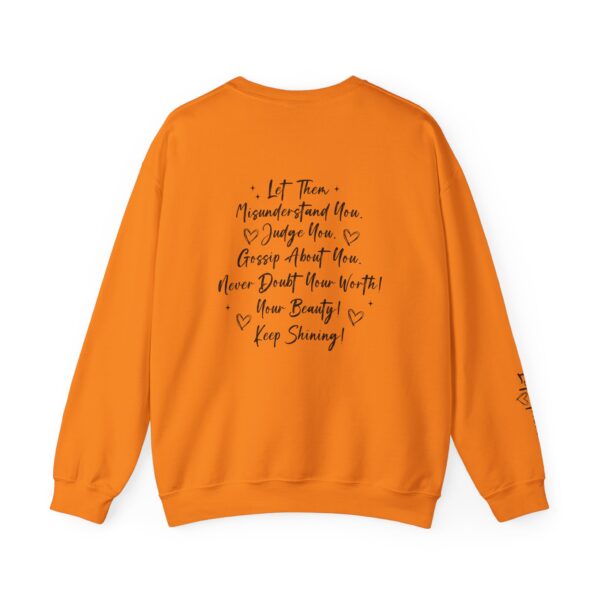 Motivational Crewneck Sweatshirt – Unisex, Cozy & Stylish. Stay inspired and comfortable with our unisex crewneck sweatshirt featuring powerful success-driven quotes. Designed for both men and women, this long-sleeve sweatshirt is perfect for everyday wear, whether you're relaxing at home or conquering your goals. - Image 18