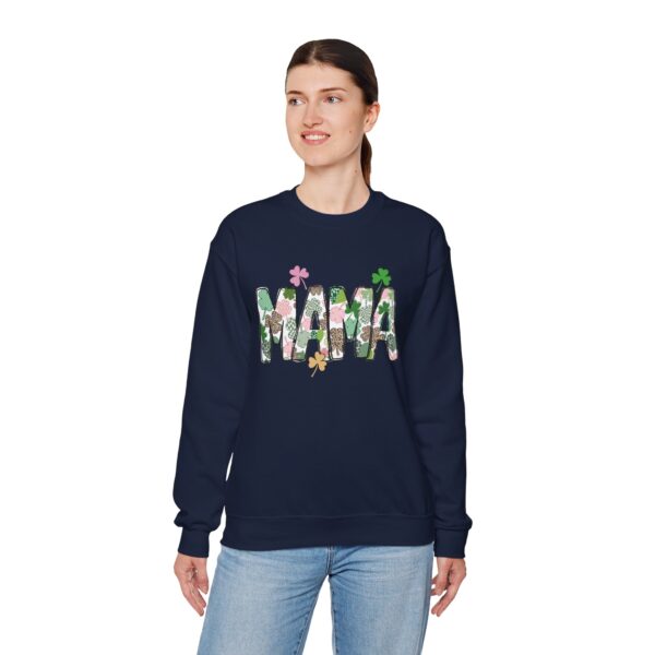 St Patricks Day Crewneck Sweatshirt St Patricks Day Shirt Women/Men Lucky Shamrock St Patrick Sweatshirts Crewneck -Oversized Long Sleeve Shirts Outfits Gifts Cozy Unisex Crewneck Sweatshirt - Perfect for Relaxation and Everyday Wear - Image 14