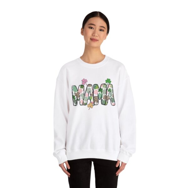 St Patricks Day Crewneck Sweatshirt St Patricks Day Shirt Women/Men Lucky Shamrock St Patrick Sweatshirts Crewneck -Oversized Long Sleeve Shirts Outfits Gifts Cozy Unisex Crewneck Sweatshirt - Perfect for Relaxation and Everyday Wear - Image 3