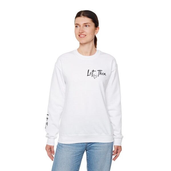 Motivational Crewneck Sweatshirt – Unisex, Cozy & Stylish. Stay inspired and comfortable with our unisex crewneck sweatshirt featuring powerful success-driven quotes. Designed for both men and women, this long-sleeve sweatshirt is perfect for everyday wear, whether you're relaxing at home or conquering your goals. - Image 8