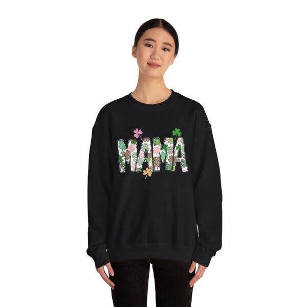 St Patricks Day Crewneck Sweatshirt St Patricks Day Shirt Women/Men Lucky Shamrock St Patrick Sweatshirts Crewneck -Oversized Long Sleeve Shirts Outfits Gifts Cozy Unisex Crewneck Sweatshirt - Perfect for Relaxation and Everyday Wear - Image 7
