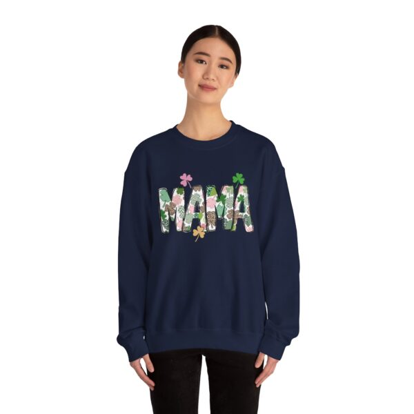 St Patricks Day Crewneck Sweatshirt St Patricks Day Shirt Women/Men Lucky Shamrock St Patrick Sweatshirts Crewneck -Oversized Long Sleeve Shirts Outfits Gifts Cozy Unisex Crewneck Sweatshirt - Perfect for Relaxation and Everyday Wear - Image 13