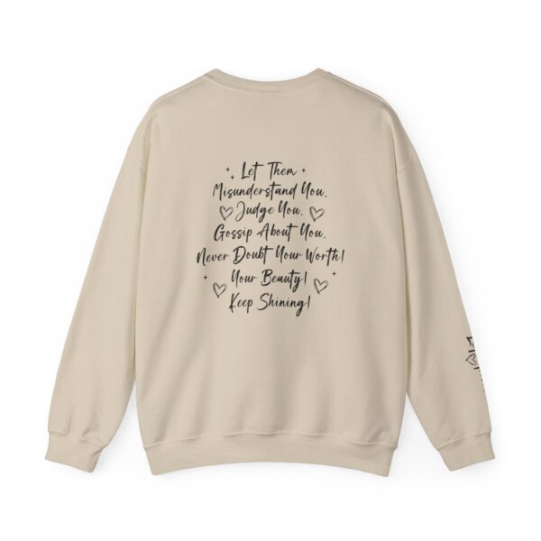 Motivational Crewneck Sweatshirt – Unisex, Cozy & Stylish. Stay inspired and comfortable with our unisex crewneck sweatshirt featuring powerful success-driven quotes. Designed for both men and women, this long-sleeve sweatshirt is perfect for everyday wear, whether you're relaxing at home or conquering your goals. - Image 34