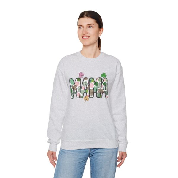 St Patricks Day Crewneck Sweatshirt St Patricks Day Shirt Women/Men Lucky Shamrock St Patrick Sweatshirts Crewneck -Oversized Long Sleeve Shirts Outfits Gifts Cozy Unisex Crewneck Sweatshirt - Perfect for Relaxation and Everyday Wear - Image 6