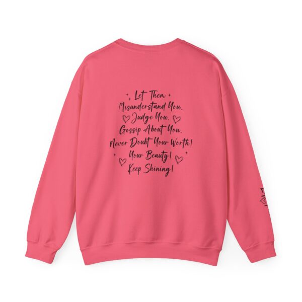 Motivational Crewneck Sweatshirt – Unisex, Cozy & Stylish. Stay inspired and comfortable with our unisex crewneck sweatshirt featuring powerful success-driven quotes. Designed for both men and women, this long-sleeve sweatshirt is perfect for everyday wear, whether you're relaxing at home or conquering your goals. - Image 7