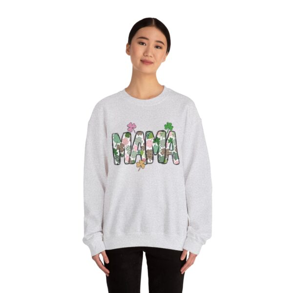 St Patricks Day Crewneck Sweatshirt St Patricks Day Shirt Women/Men Lucky Shamrock St Patrick Sweatshirts Crewneck -Oversized Long Sleeve Shirts Outfits Gifts Cozy Unisex Crewneck Sweatshirt - Perfect for Relaxation and Everyday Wear - Image 5