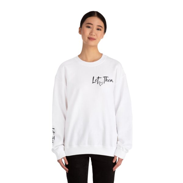 Motivational Crewneck Sweatshirt – Unisex, Cozy & Stylish. Stay inspired and comfortable with our unisex crewneck sweatshirt featuring powerful success-driven quotes. Designed for both men and women, this long-sleeve sweatshirt is perfect for everyday wear, whether you're relaxing at home or conquering your goals. - Image 10