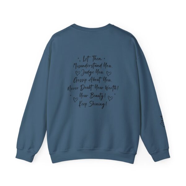 Motivational Crewneck Sweatshirt – Unisex, Cozy & Stylish. Stay inspired and comfortable with our unisex crewneck sweatshirt featuring powerful success-driven quotes. Designed for both men and women, this long-sleeve sweatshirt is perfect for everyday wear, whether you're relaxing at home or conquering your goals. - Image 23