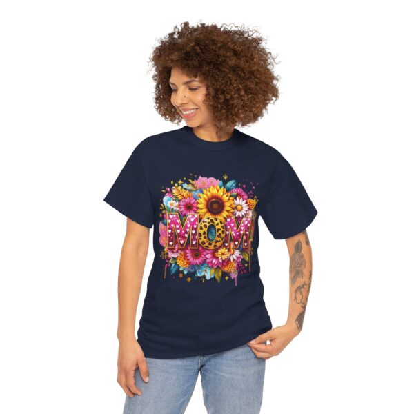 Mom Sunflower Shirt – Vibrant Floral Mother's Day Gift, Unisex Cotton Tee - Image 11