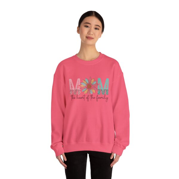 Mama Floral Sweatshirt | Vintage Mom Crewneck | Oversized Unisex Sweatshirt | Motherhood Gift | Cozy Long Sleeve Shirt for Moms | Cute Mom Gift Idea - Image 5