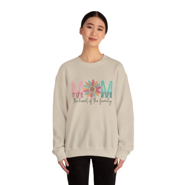 Mama Floral Sweatshirt | Vintage Mom Crewneck | Oversized Unisex Sweatshirt | Motherhood Gift | Cozy Long Sleeve Shirt for Moms | Cute Mom Gift Idea - Image 8