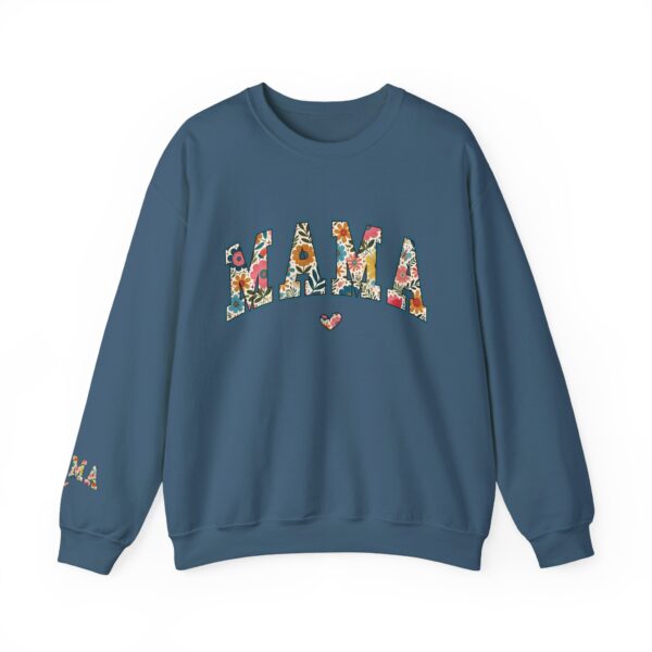 Retro Mama Sweatshirt | Floral Mama Shirt | Unisex Crewneck | Cozy Gift for Mom | Mother’s Day Sweatshirt | Vintage-Inspired Long Sleeve Top - Image 21