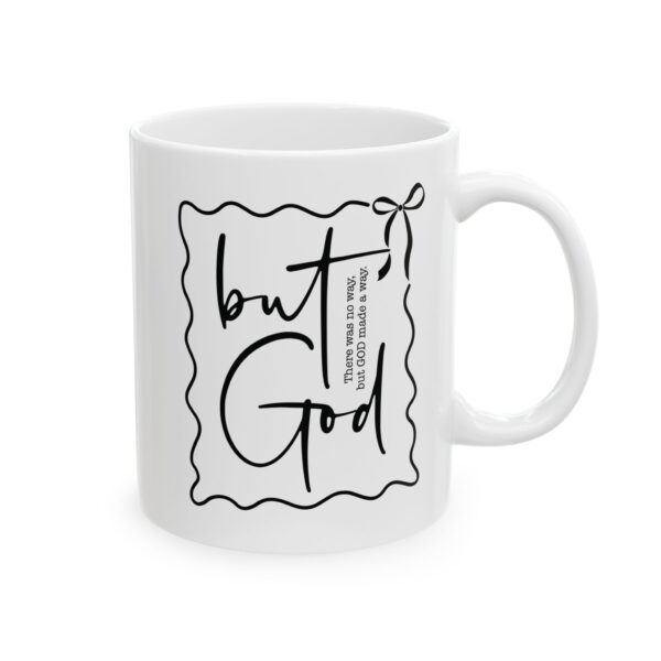 Faith Mug – “There Was No Way… But GOD Made a Way” | Inspirational Ceramic Coffee Cup 11oz & 15oz Christian Mug | Uplifting Gift for Believers, Prayer Warriors & Loved Ones - Image 3