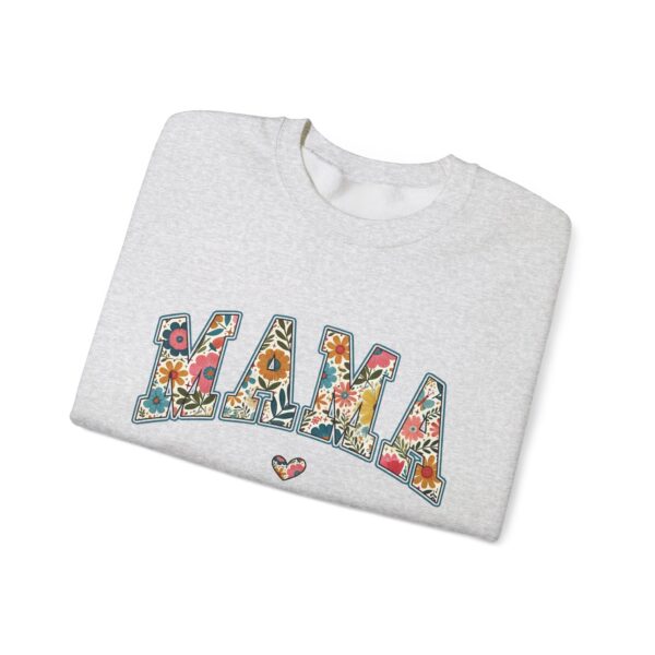 Retro Mama Sweatshirt | Floral Mama Shirt | Unisex Crewneck | Cozy Gift for Mom | Mother’s Day Sweatshirt | Vintage-Inspired Long Sleeve Top - Image 28
