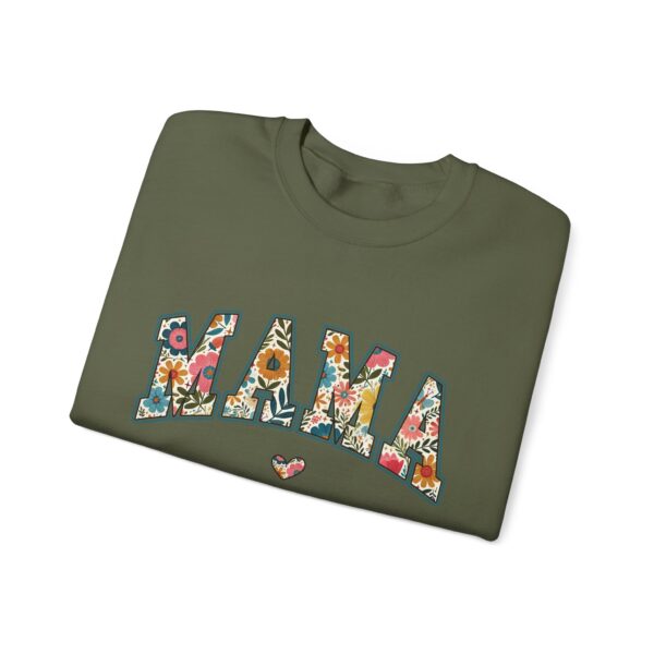 Retro Mama Sweatshirt | Floral Mama Shirt | Unisex Crewneck | Cozy Gift for Mom | Mother’s Day Sweatshirt | Vintage-Inspired Long Sleeve Top - Image 38