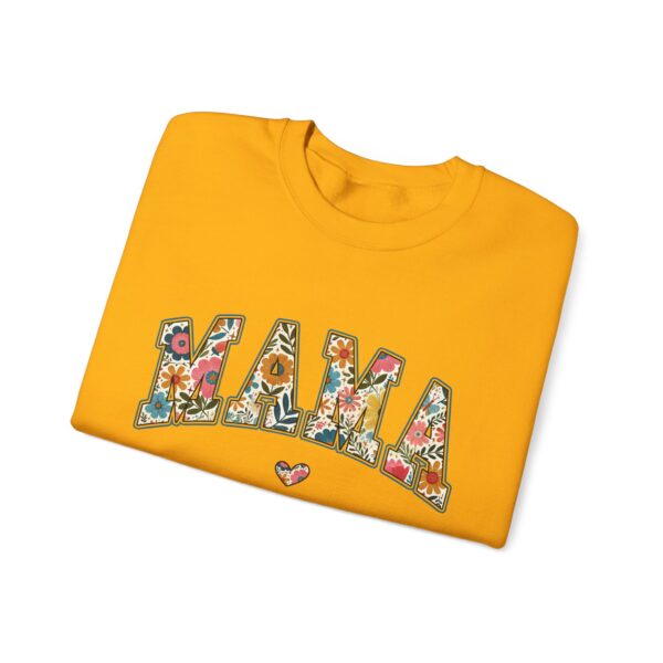Retro Mama Sweatshirt | Floral Mama Shirt | Unisex Crewneck | Cozy Gift for Mom | Mother’s Day Sweatshirt | Vintage-Inspired Long Sleeve Top - Image 8