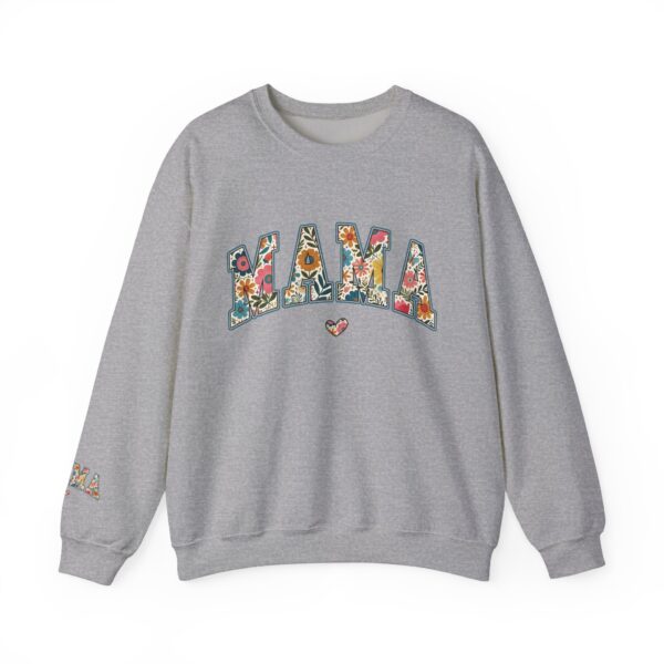 Retro Mama Sweatshirt | Floral Mama Shirt | Unisex Crewneck | Cozy Gift for Mom | Mother’s Day Sweatshirt | Vintage-Inspired Long Sleeve Top - Image 33