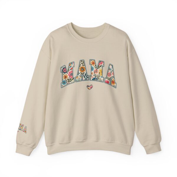 Retro Mama Sweatshirt | Floral Mama Shirt | Unisex Crewneck | Cozy Gift for Mom | Mother’s Day Sweatshirt | Vintage-Inspired Long Sleeve Top - Image 29