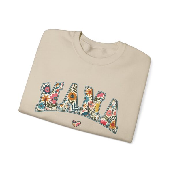 Retro Mama Sweatshirt | Floral Mama Shirt | Unisex Crewneck | Cozy Gift for Mom | Mother’s Day Sweatshirt | Vintage-Inspired Long Sleeve Top - Image 30