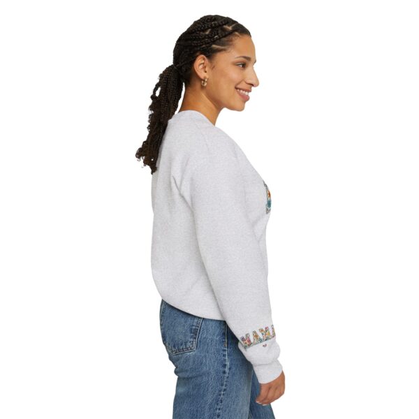 Retro Mama Sweatshirt | Floral Mama Shirt | Unisex Crewneck | Cozy Gift for Mom | Mother’s Day Sweatshirt | Vintage-Inspired Long Sleeve Top - Image 27