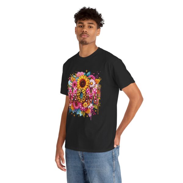 Mom Sunflower Shirt – Vibrant Floral Mother's Day Gift, Unisex Cotton Tee - Image 8