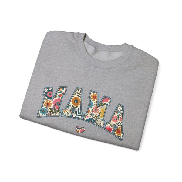 Retro Mama Sweatshirt | Floral Mama Shirt | Unisex Crewneck | Cozy Gift for Mom | Mother’s Day Sweatshirt | Vintage-Inspired Long Sleeve Top - Image 34