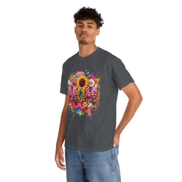 Mom Sunflower Shirt – Vibrant Floral Mother's Day Gift, Unisex Cotton Tee - Image 34