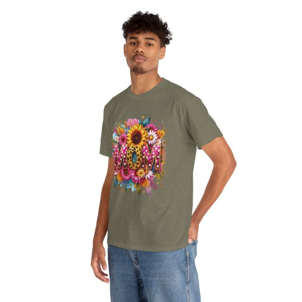 Mom Sunflower Shirt – Vibrant Floral Mother's Day Gift, Unisex Cotton Tee - Image 21