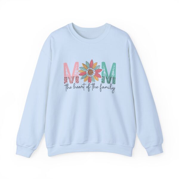Mama Floral Sweatshirt | Vintage Mom Crewneck | Oversized Unisex Sweatshirt | Motherhood Gift | Cozy Long Sleeve Shirt for Moms | Cute Mom Gift Idea - Image 2