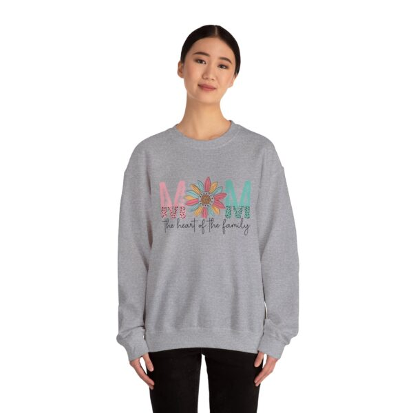 Mama Floral Sweatshirt | Vintage Mom Crewneck | Oversized Unisex Sweatshirt | Motherhood Gift | Cozy Long Sleeve Shirt for Moms | Cute Mom Gift Idea - Image 22