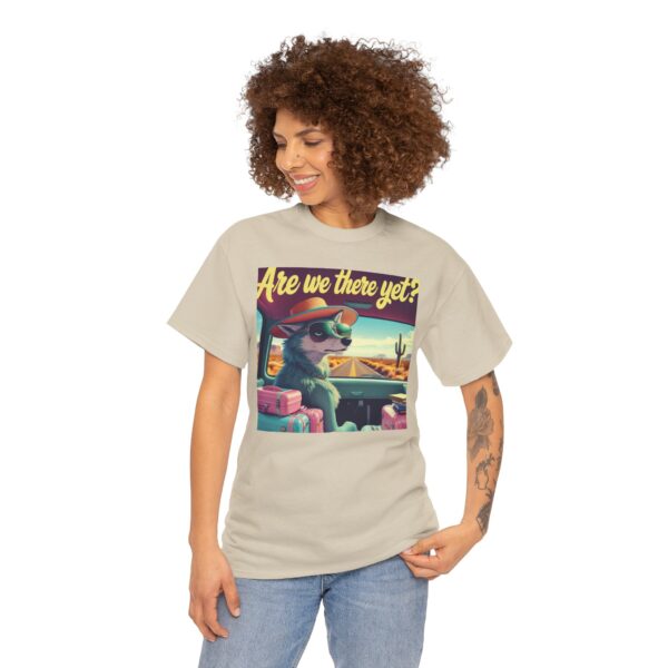 Funny Retro Road Trip T-Shirt – “Are We There Yet?” – Cute Wolf Cartoon Tee for Women, Vintage Style Travel Shirt, Gift for Travelers - Image 16