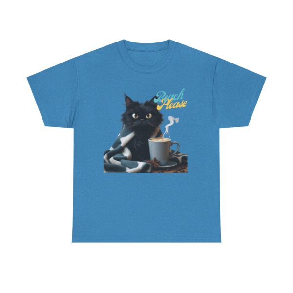 Beach Please Cat Shirt – Funny Black Cat Coffee Tee, Cozy Feline Lover Gift, Sarcastic Cat Graphic T-Shirt, Cute Cat Mom Apparel - Image 29