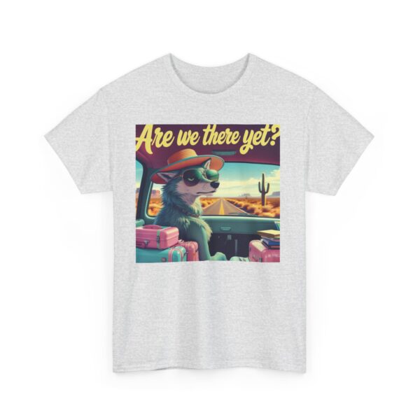 Funny Retro Road Trip T-Shirt – “Are We There Yet?” – Cute Wolf Cartoon Tee for Women, Vintage Style Travel Shirt, Gift for Travelers - Image 7