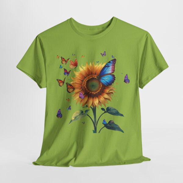 Colorful Sunflower T-Shirt with Butterflies - Image 15