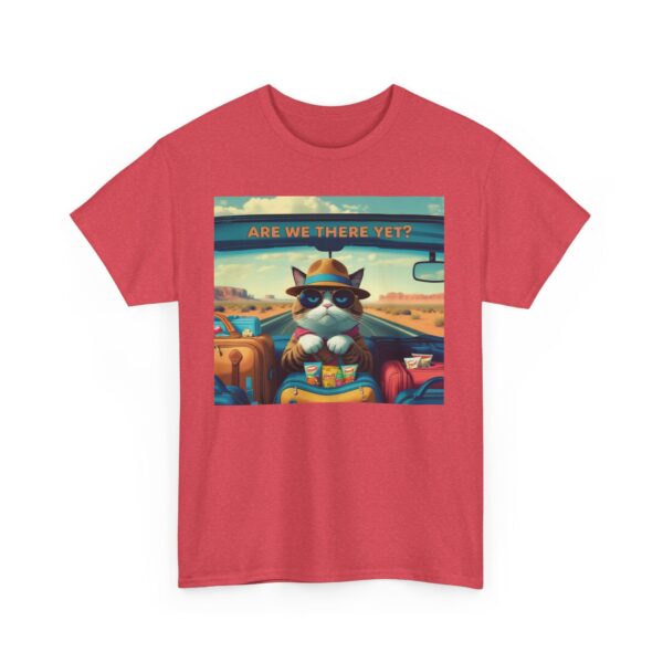 Funny Cat Road Trip Shirt - "Are We There Yet?" Cute Travel Cat Tee for Cat Lovers - Aesthetic Vacation T-Shirt Gift - Image 31