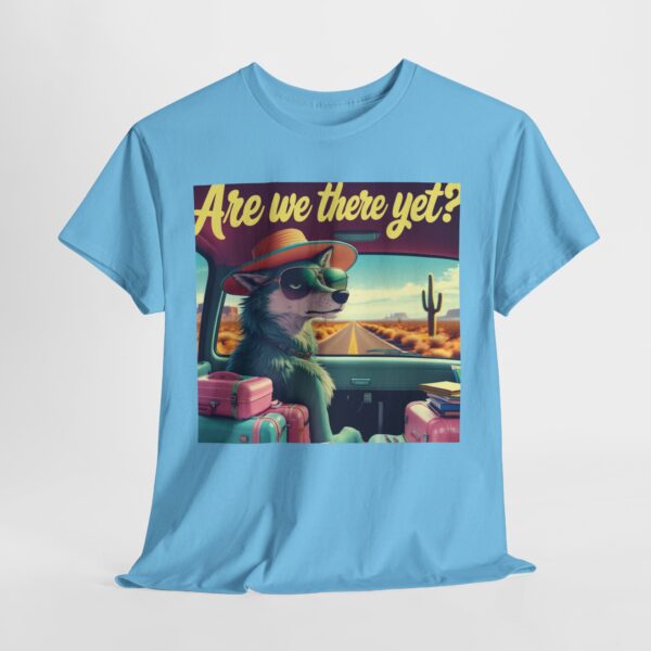 Funny Retro Road Trip T-Shirt – “Are We There Yet?” – Cute Wolf Cartoon Tee for Women, Vintage Style Travel Shirt, Gift for Travelers - Image 10