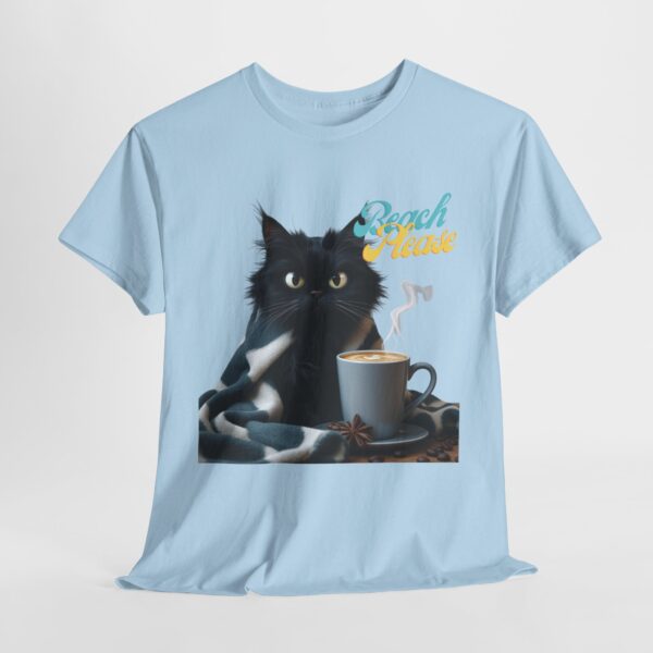 Beach Please Cat Shirt – Funny Black Cat Coffee Tee, Cozy Feline Lover Gift, Sarcastic Cat Graphic T-Shirt, Cute Cat Mom Apparel - Image 13