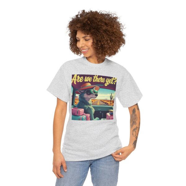 Funny Retro Road Trip T-Shirt – “Are We There Yet?” – Cute Wolf Cartoon Tee for Women, Vintage Style Travel Shirt, Gift for Travelers - Image 8