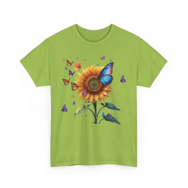 Colorful Sunflower T-Shirt with Butterflies - Image 14