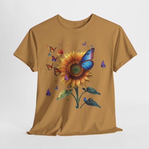 Colorful Sunflower T-Shirt with Butterflies - Image 13