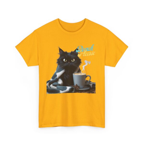 Beach Please Cat Shirt – Funny Black Cat Coffee Tee, Cozy Feline Lover Gift, Sarcastic Cat Graphic T-Shirt, Cute Cat Mom Apparel - Image 23